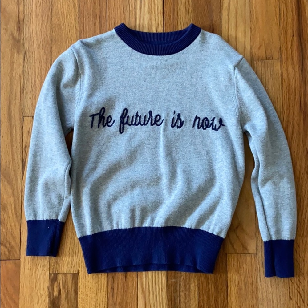 Cat and Jack Embroidered Sweater